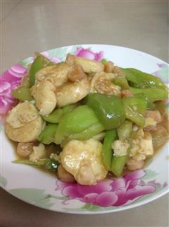 丝瓜豆腐虾
