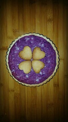 奶香紫薯派