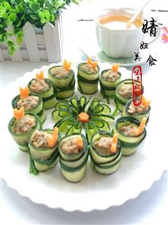 清新黄瓜寿司卷-卷出小幸福