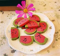 夏日清凉—草莓味儿西瓜曲奇