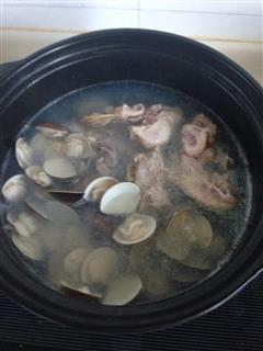 龙骨海蚌汤