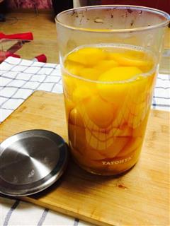 自己动手的罐头-糖水黄桃