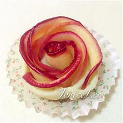 玫瑰苹果卷 淡淡的香甜