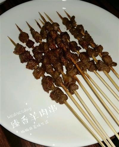 羊肉串-自制烤串