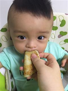 宝宝辅食-香蕉饼