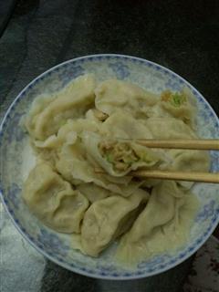 黄瓜虾仁饺子
