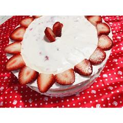 草莓冻芝士蛋糕