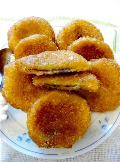 香香糯糯—南瓜糯米饼
