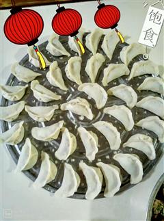 香菇芹菜猪肉水饺