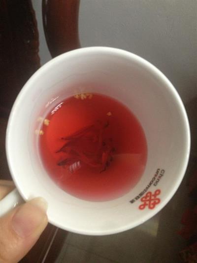 桂花玫瑰茶