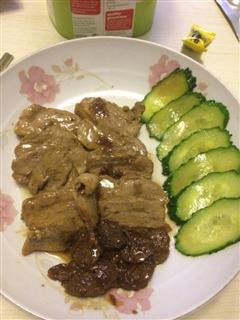 梅汁香煎鸭胸肉