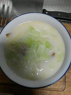 干鱼白菜汤