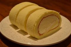 日式棉花蛋糕卷-附紫薯馅及奶油馅做法