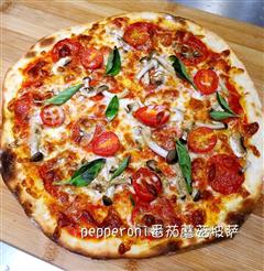repperoni番茄蘑菇披萨的热量