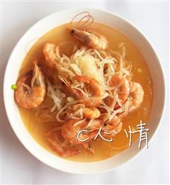 萝卜丝炖虾-秋冬滋补必吃，营养不油腻