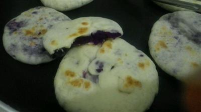 紫薯煎饼