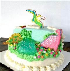 侏罗纪恐龙生日蛋糕