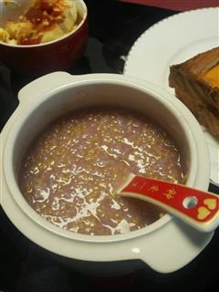 玉米紫薯粥