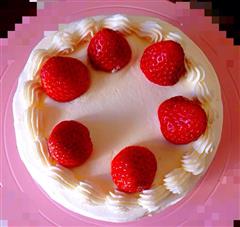 草莓海绵蛋糕