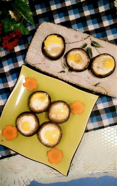 烤香菇鹌鹑蛋