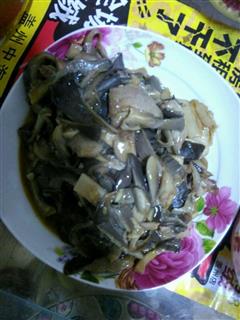 鲜蘑菇炒肉