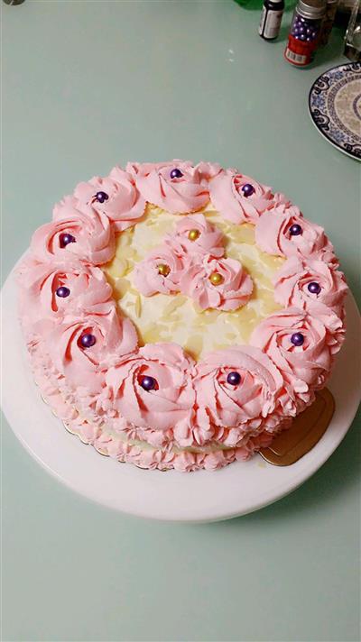 海绵蛋糕版-奶油蛋糕