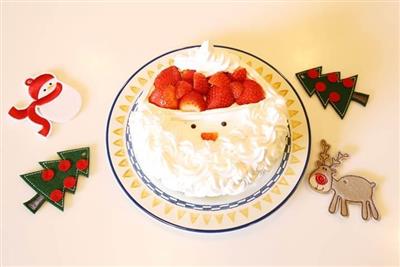 圣诞蛋糕 — 简易蛋糕做法