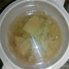 冬季川贝枇杷花响螺片汤的热量