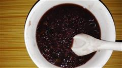 黑豆紫米粥