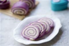 紫薯双色馒头的热量