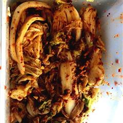 朝鲜族地道家庭版腌辣白菜的热量