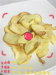 空气炸锅苹果干