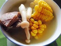 菌菇玉米羊肉汤