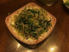 韭菜炒绿豆芽