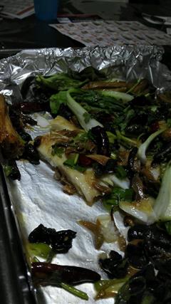 腐竹香菇烤鱼