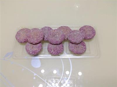 紫薯椰蓉饼干