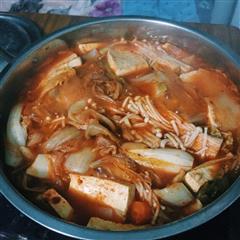 泡菜肥牛豆腐汤