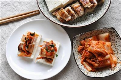 自制豆腐&豆腐包肉
