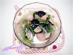 麻油海鲜蔬菜汤