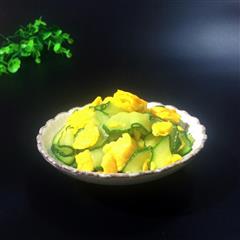 黄瓜炒蛋-简单美味的快手菜