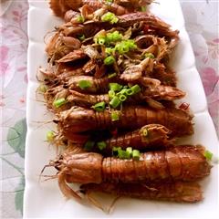 椒盐虾菇-皮皮虾-撒尿虾的热量