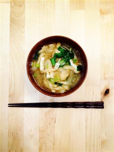 日本料理味增汤