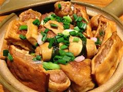杂锦豆腐煲