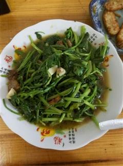 清炒菠菜
