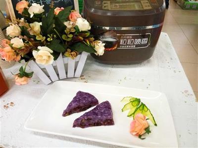 紫薯红枣切糕