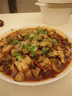 豆腐烧蘑菇