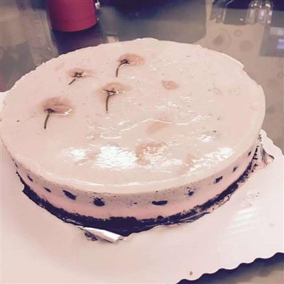 8寸慕斯蛋糕-甜品食谱 by漠漠