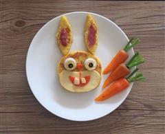 兔子创意早餐
