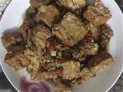 肉沫焖豆腐