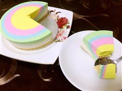 彩虹慕斯蛋糕的热量